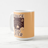 Seance U Spater Spirit Board Halloween Spaß Kaffeetasse (Vorderseite Links)