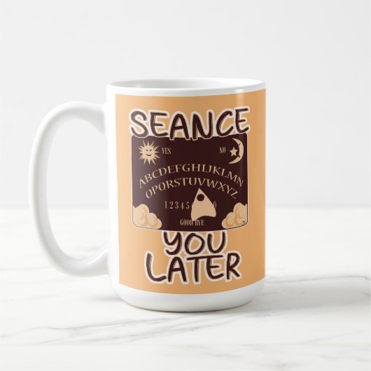 Seance U Spater Spirit Board Halloween Spaß Kaffeetasse (Links)