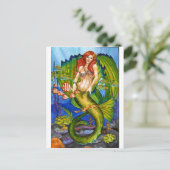 SeaNymph Postkarte (Stehend Vorderseite)