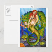 SeaNymph Postkarte (Vorne/Hinten)