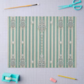 Seaoam Striped Crystal Trees Seidenpapier (Basteln)