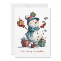 Seaons Grüße — "T-Shirt Style" Ferienkarte