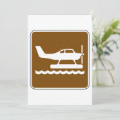 Seaparnsignatur Einladung (Stehend Vorderseite)