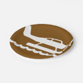 Seaparnsignatur Pappteller (Schrägansicht)