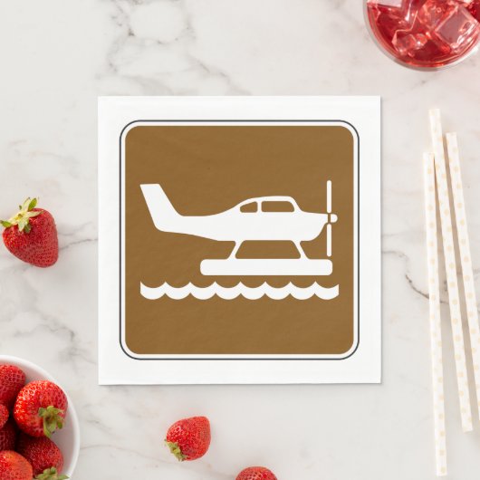 Seaparnsignatur Serviette (Beispiel)