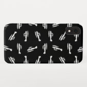 Seaplane Airplane Silhouettes Print Pattern Design Case-Mate iPhone Hülle (Rückseite (Horizontal))