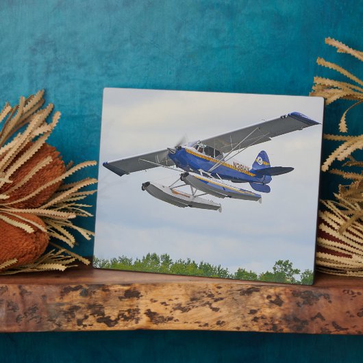 Seaplane Plaque Fotoplatte (Seite)