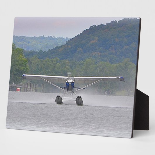 Seaplane Plaque Fotoplatte (Seite)