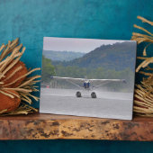 Seaplane Plaque Fotoplatte (Seite)