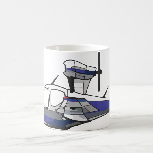 Seaplane Seebuccaneer-Kaffee-Tasse Kaffeetasse (Mittel)