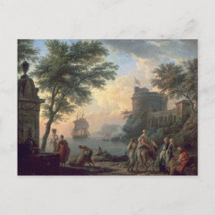 Seaport, 1763 postkarte