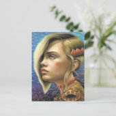 Seapunk Postkarte (Stehend Vorderseite)