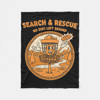 Search And Rescue No Disc Left Behind Disc Golf _1 Fleecedecke