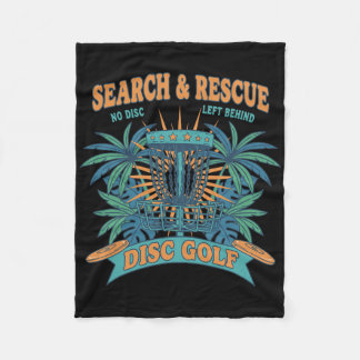 Search And Rescue No Disc Left Behind Disc Golf  Fleecedecke