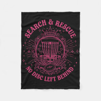 Search And Rescue No Disc Left Behind Disc Golf Sc Fleecedecke