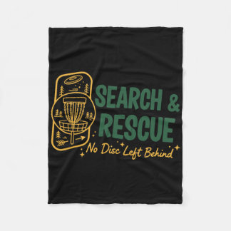 Search And Rescue No Disc Left Behind Disc Golf Sc Fleecedecke
