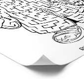 Search for Joseph Activity Maze Poster (Ecke)
