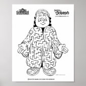 Search for Joseph Activity Maze Poster (Vorne)