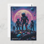 "Search Squad Ω" Postkarte (Vorne/Hinten)