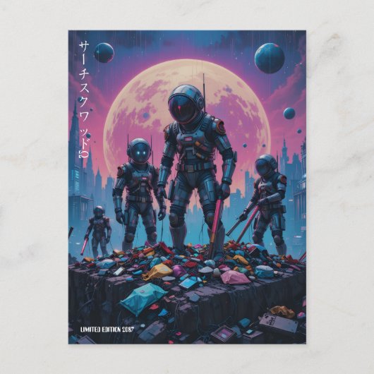 "Search Squad Ω" Postkarte (Vorderseite)