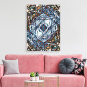 Searchlight Satellite Leinwanddruck (Insitu (Wohnzimmer))