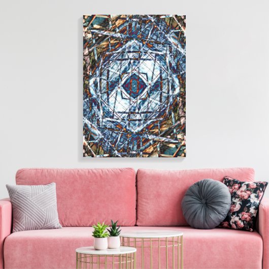 Searchlight Satellite Leinwanddruck (Insitu (Wohnzimmer))