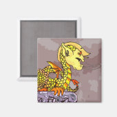 Seared The Baby Dragon Magnet (Vorderseite/Rückseite)