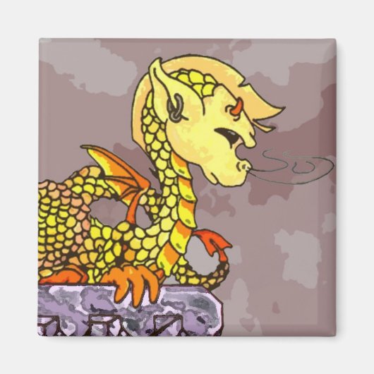 Seared The Baby Dragon Magnet (Vorne)