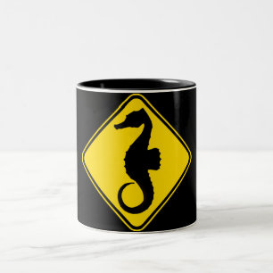 Searhorn Crossing ! Zweifarbige Tasse