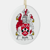 Searle Familienwappen Keramikornament (Rechts)