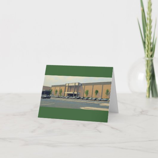 Sears Crabtree Valley Mall Illustration Karte (Vorderseite)