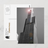 Sears Tower 2 Postkarte (Vorne/Hinten)