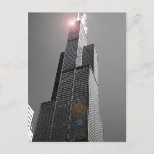 Sears Tower 2 Postkarte (Vorderseite)