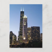 Sears Tower on Chicago Architecture River Cruise Postkarte (Vorderseite)