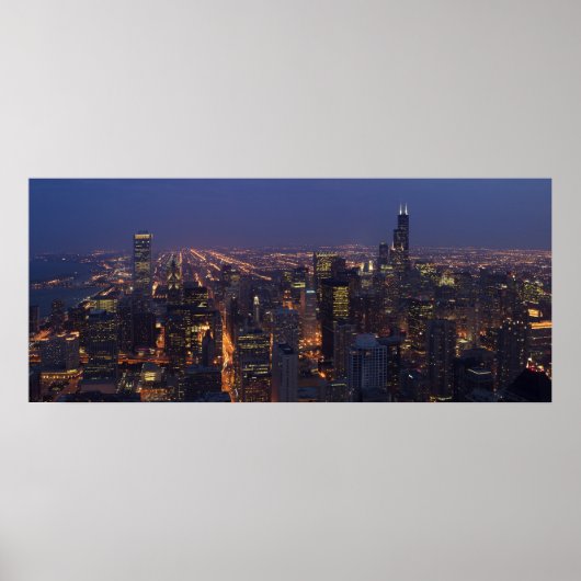 Sears Tower Panoramic Poster (Vorne)