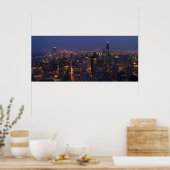 Sears Tower Panoramic Poster (Küche)