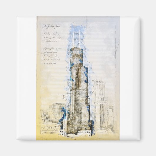 SearsTower Magnet (Vorne)