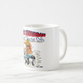 Searsvorstadthinterhof-Traktor-Verein im neuen Kaffeetasse (VorderseiteRechts)