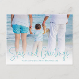 Seas and Greetings Aqua Vacation Foto Weihnachten
