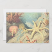 Seas and Greetings Beach Foto Feiertagskarte (Rückseite)