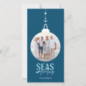 Seas and Greetings Holiday Card (Vorderseite)
