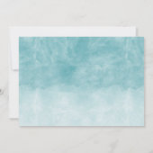 Seas and Greetings Nautical Holiday Foto Card (Rückseite)