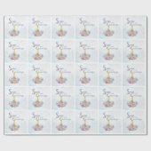 Seas and Greetings Seashells Matte Geschenkpapier (Flach)