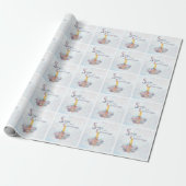 Seas and Greetings Seashells Matte Geschenkpapier (Ungerollt)