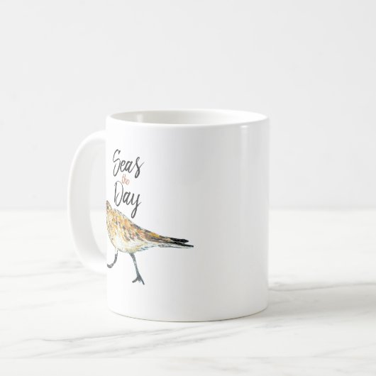 Seas Die Tasse Sandpiper (Vorderseite Links)