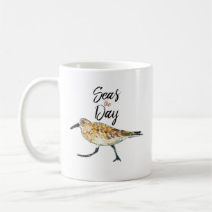 Seas Die Tasse Sandpiper