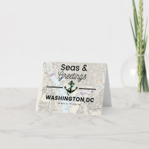 Seas & Greetings DC Feiertagskarte
