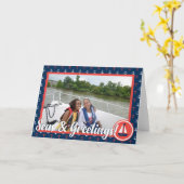 Seas & Greetings - Foto-Rahmen Karte (Gelbe Blume)