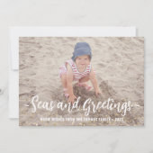 Seas & Greetings Foto Weihnachten Schöner Glitzer (Vorderseite)