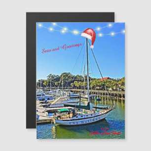 Seas & Greetings Hilton Head Island Magnetic Card Magnetkarte